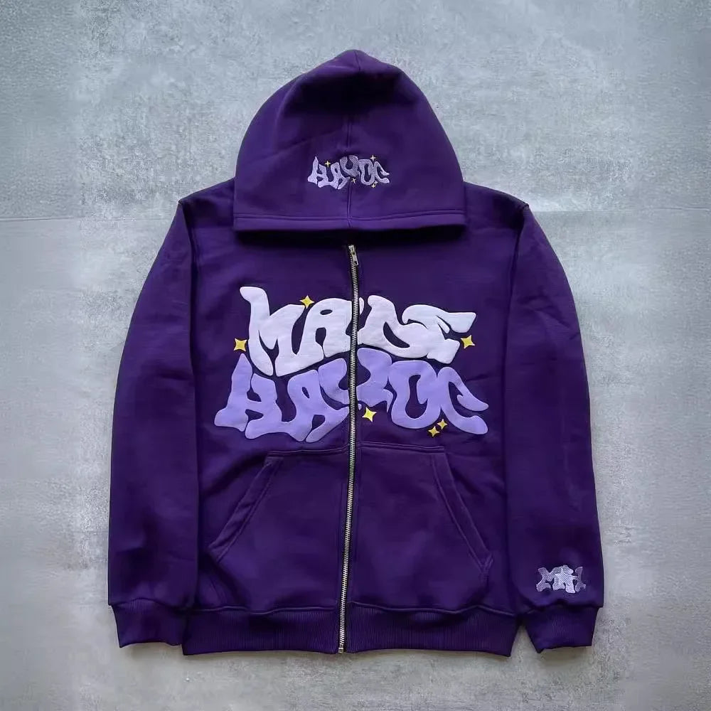 NovaEmpire™Graphic Zip-Up Hoodie