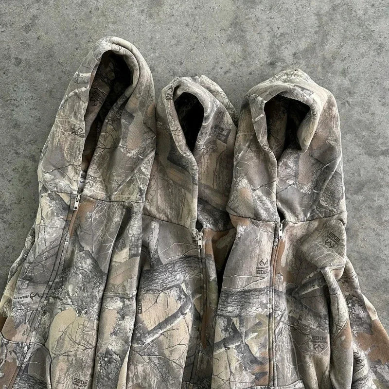NovaEmpire™Camo Zip-Up Hoodie