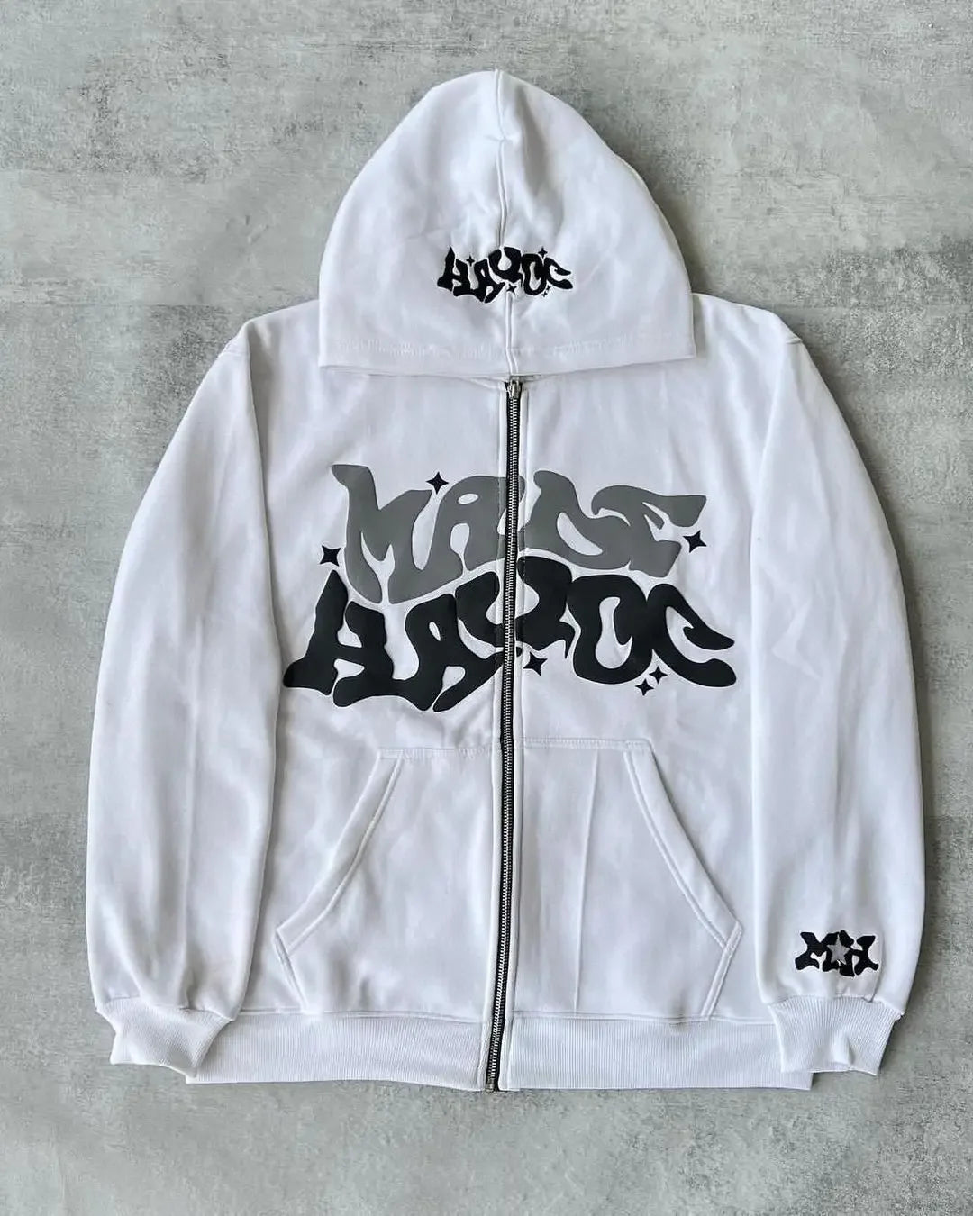 NovaEmpire™Graphic Zip-Up Hoodie