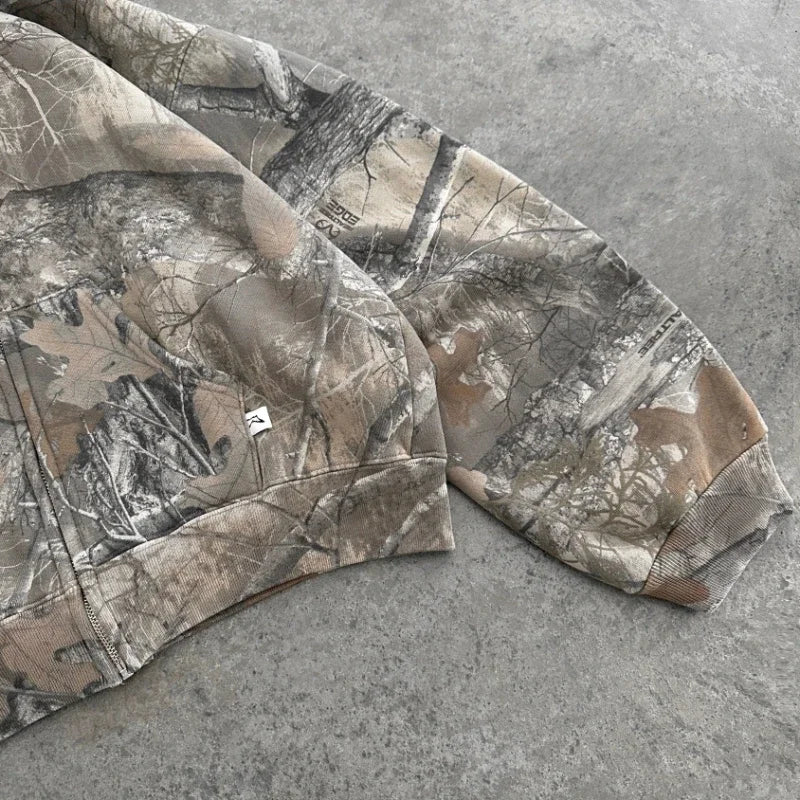 NovaEmpire™Camo Zip-Up Hoodie