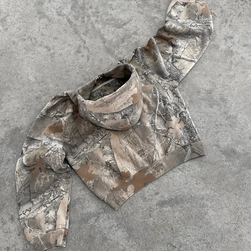 NovaEmpire™Camo Zip-Up Hoodie